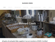 Tablet Screenshot of blessedcreek.com